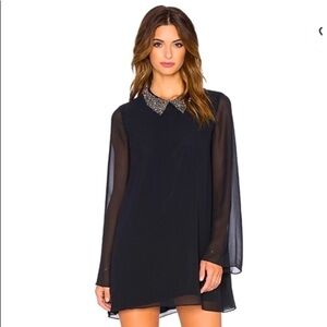 BCBG Generation Black Dress Sequin Detailing NWT M